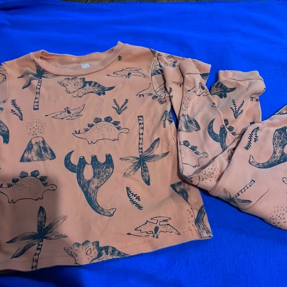 CARTERS BOYS PAJAMAS DINO SKETCH 🦕 - Picture 1 of 2